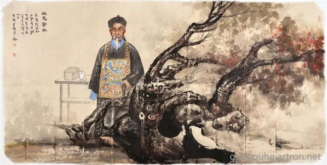 展讯｜道，非常道——郭有河意写古人书画巡回展(图9)