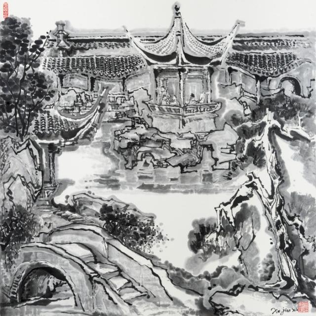 笔意纵横抒神韵——徐建新绘画作品欣赏(图3)