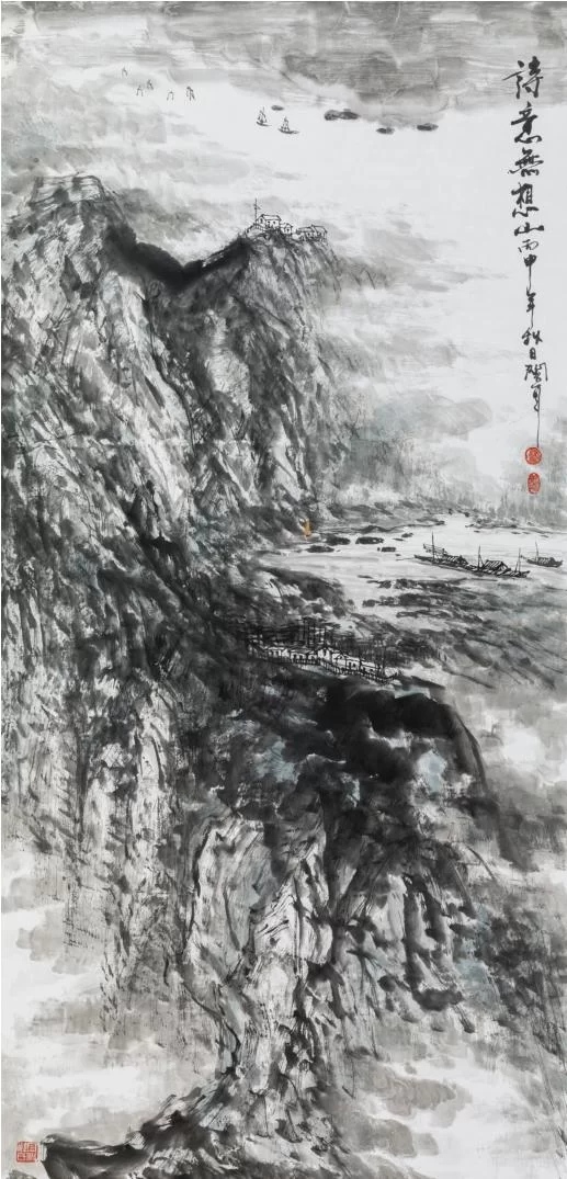 山川古韵展新貌——郑毓宁绘画作品欣赏(图6) 山川古韵展新貌——郑毓宁绘画作品欣赏(图6)