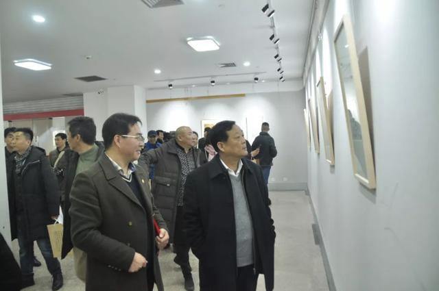 “古彭形胜．岳继承书法作品展”在徐州市图书馆开幕(图7)