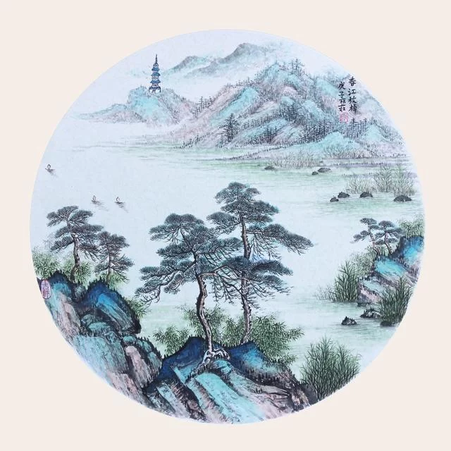 气韵壮阔 大气磅礴——任丽茹绘画作品欣赏(图2) 气韵壮阔 大气磅礴——任丽茹绘画作品欣赏(图2)