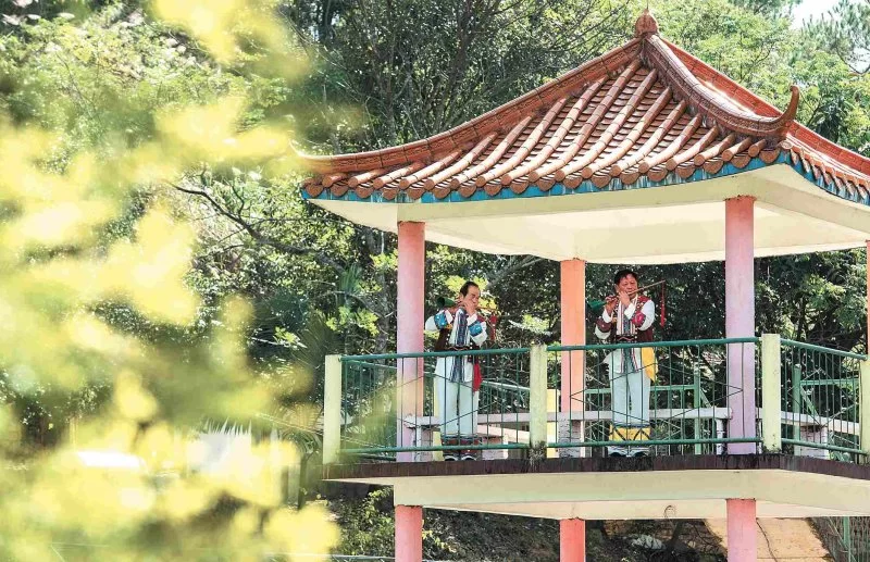 广西博白县水鸣镇：新风新貌过新年