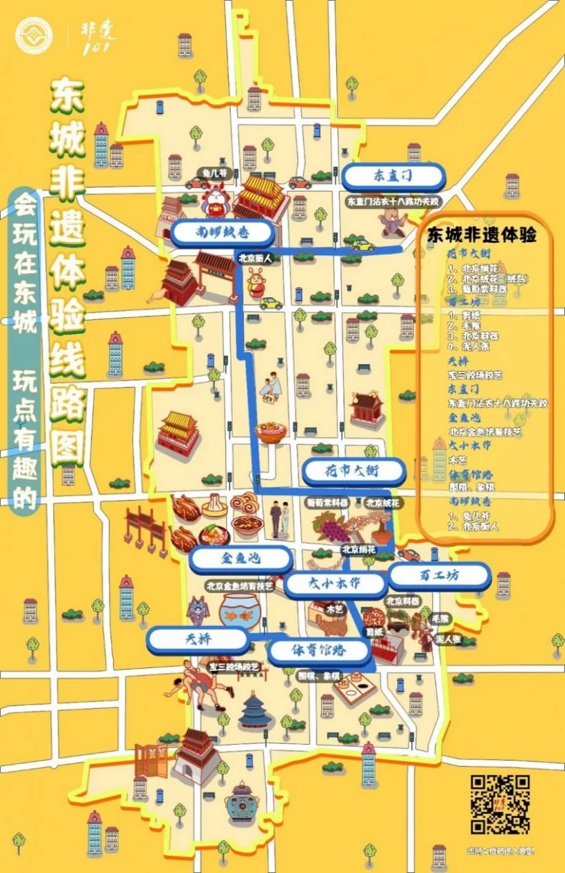 非遗之城 焕新之旅——《东城非遗云游趣图》正式上线(图3)