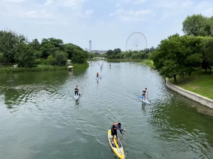 2022桨板国家级教练员培训班(北京站)于龙潭中湖公园圆满结束(图3) 2022桨板国家级教练员培训班(北京站)于龙潭中湖公园圆满结束(图3)