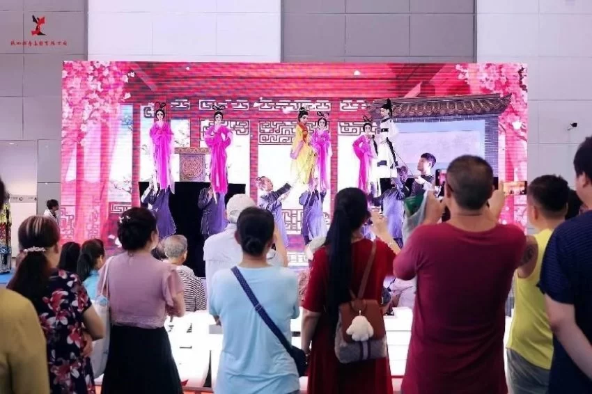 陕西数字演艺科技有限公司圆满承办陕西演艺集团第十届文博会参展工作(图3) 陕西数字演艺科技有限公司圆满承办陕西演艺集团第十届文博会参展工作(图3)