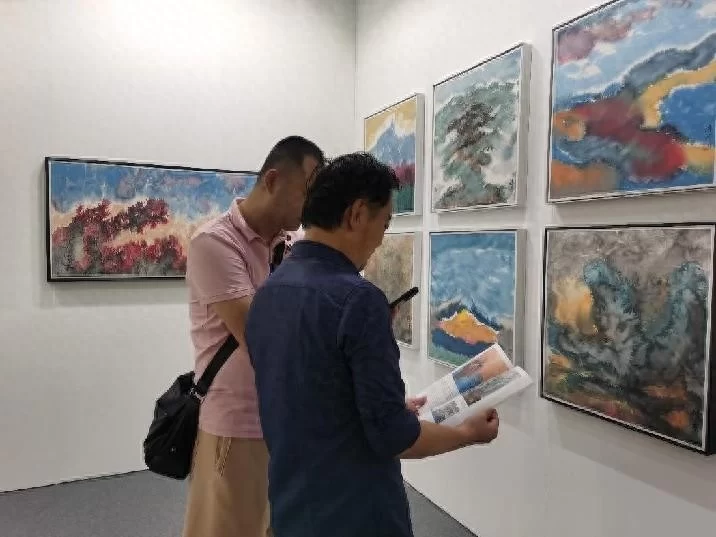 艺术家缘夫作品亮相2023第23届北京艺术博览会崧翰艺术中心(图8) 艺术家缘夫作品亮相2023第23届北京艺术博览会崧翰艺术中心(图8)