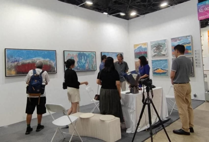 艺术家缘夫作品亮相2023第23届北京艺术博览会崧翰艺术中心(图9) 艺术家缘夫作品亮相2023第23届北京艺术博览会崧翰艺术中心(图9)