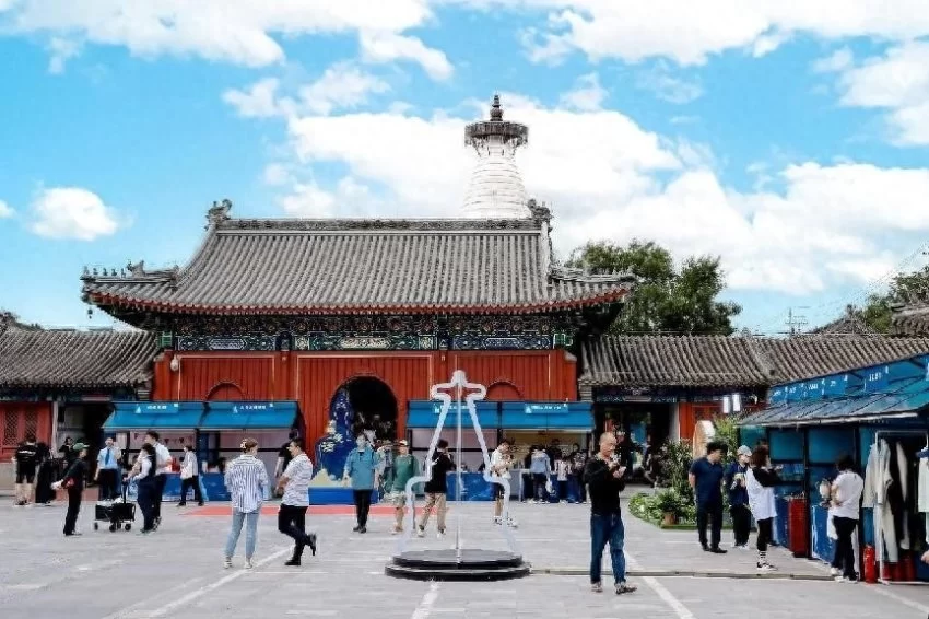 2023“白塔夜话”文化系列活动之白塔“妙”会鸣锣开市(图1) 2023“白塔夜话”文化系列活动之白塔“妙”会鸣锣开市(图1)