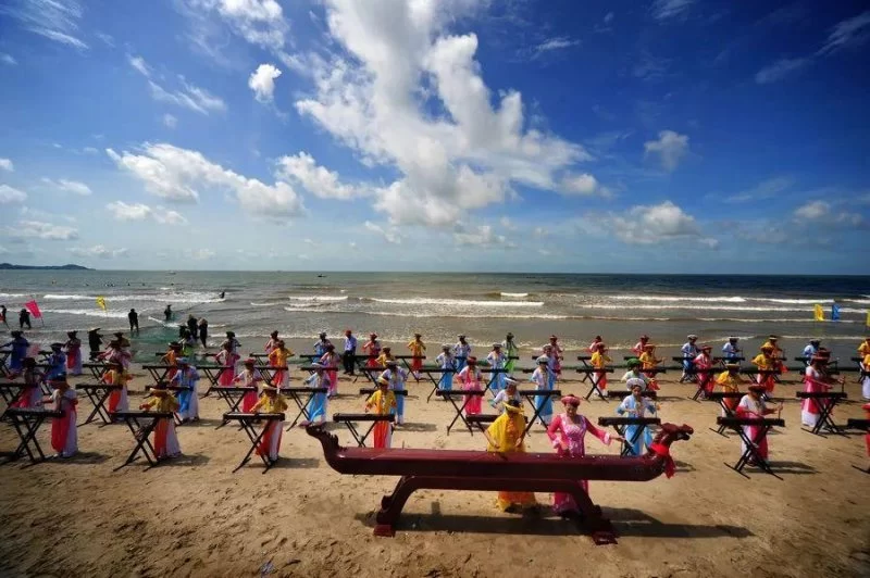 防城港采风作品专辑 | “壮美广西·多彩边关”中国文艺名家走边疆(图5) 防城港采风作品专辑 | “壮美广西·多彩边关”中国文艺名家走边疆(图5)