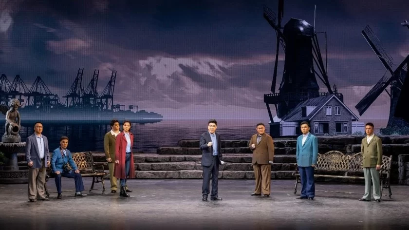 京韵育新声 国粹绽芳华——京剧《东方大港》将亮相第十届中国京剧节(图4) 京韵育新声 国粹绽芳华——京剧《东方大港》将亮相第十届中国京剧节(图4)