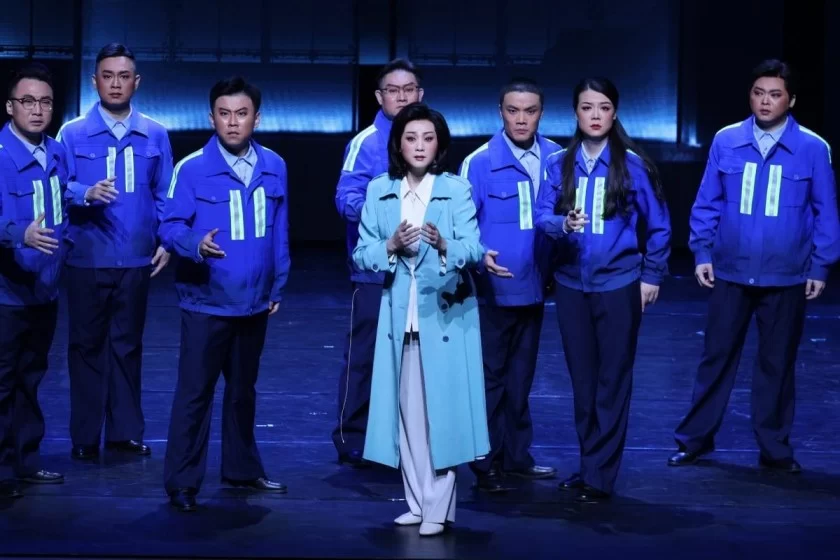 震撼视听 直抵人心——京剧《东方大港》亮相第十届中国京剧艺术节受好评(图3) 震撼视听 直抵人心——京剧《东方大港》亮相第十届中国京剧艺术节受好评(图3)