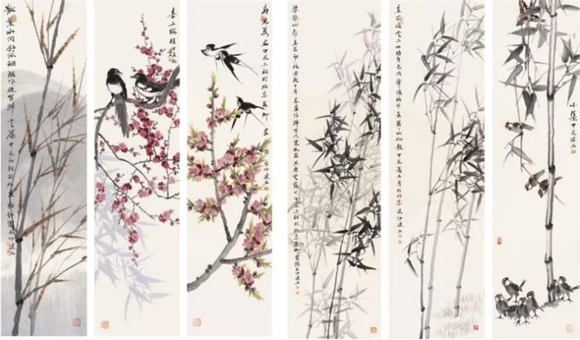 魏军、杨建五“笔墨相生”书画联展在京举办(图5) 魏军、杨建五“笔墨相生”书画联展在京举办(图5)