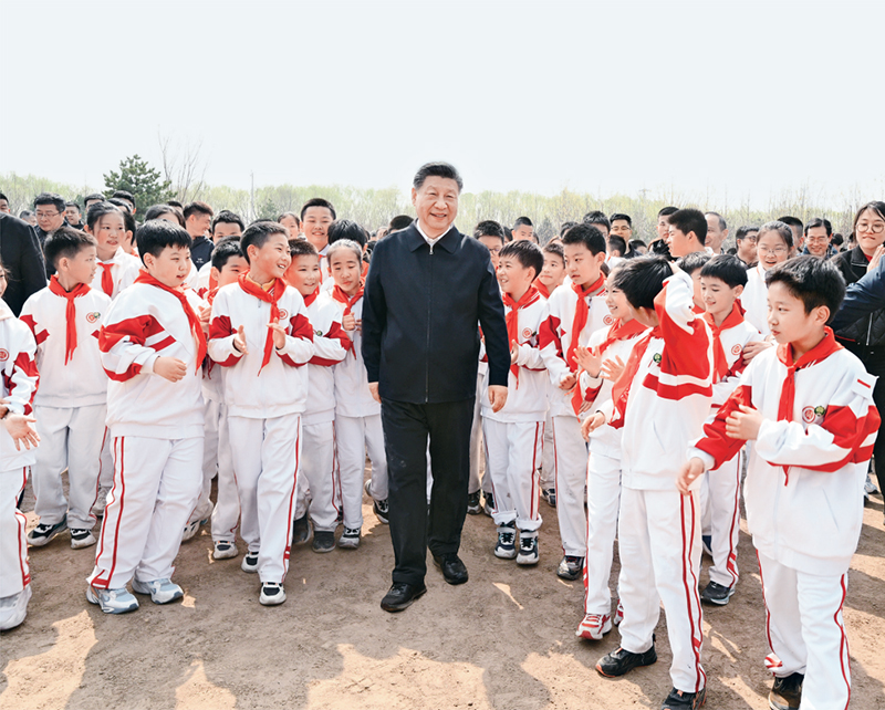 大力弘扬伟大爱国主义精神，把强国建设、民族复兴伟业不断推向前进(图5)