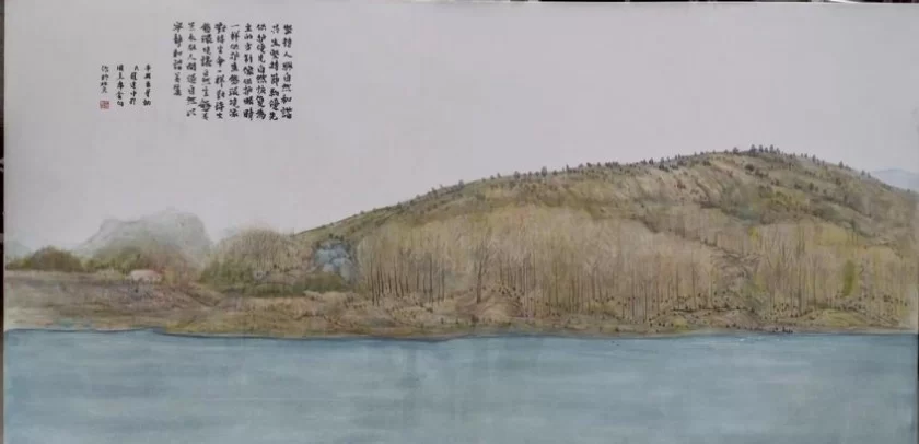 庆祝北京中轴线申遗成功暨京城名胜书画展(图13) 庆祝北京中轴线申遗成功暨京城名胜书画展(图13)