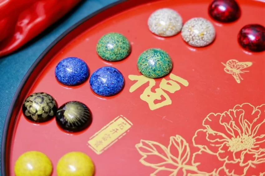 用传承技艺描绘北京中轴线, 巨幅漆画问世于正阳门,三幅知名中轴线画作同时亮相(图7) 巨幅漆画问世于正阳门,三幅知名中轴线画作同时亮相(图7)