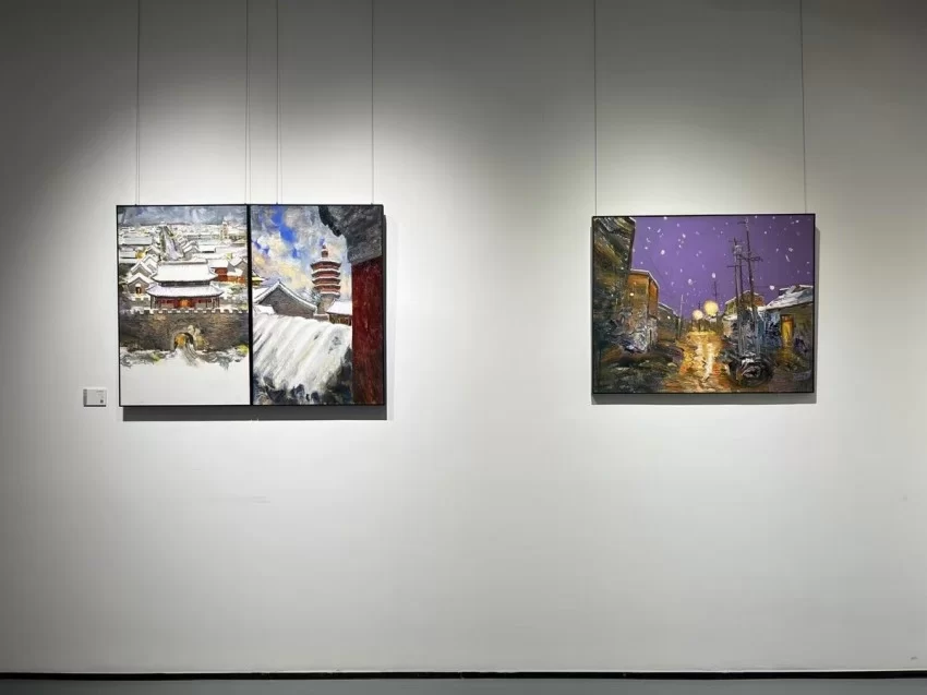 “移山——孟新宇油画作品展”在商丘工学院美术馆举行(图3)