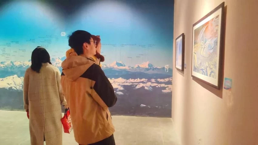 “大美伊春·魅力丰林”冬季风光摄影作品展走进千年古都西安(图3)