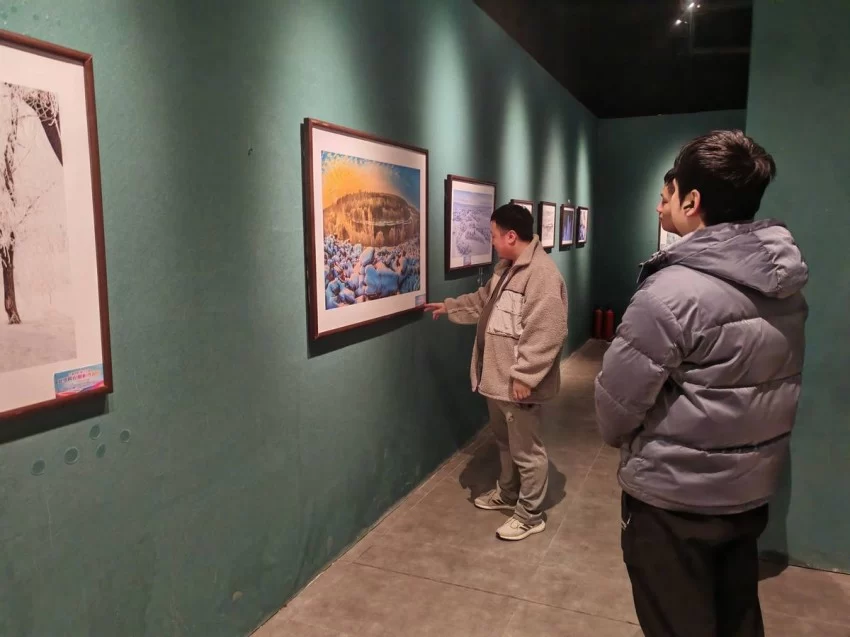 “大美伊春·魅力丰林”冬季风光摄影作品展走进千年古都西安(图4)