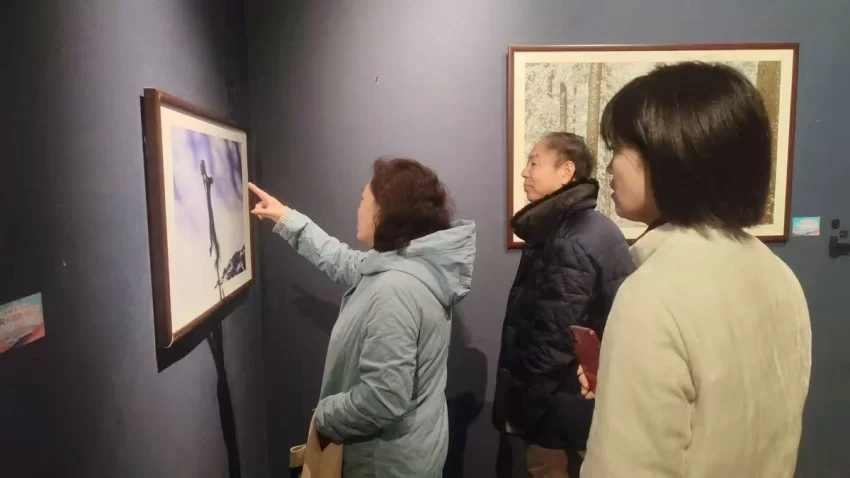 “大美伊春·魅力丰林”冬季风光摄影作品展走进千年古都西安(图2)