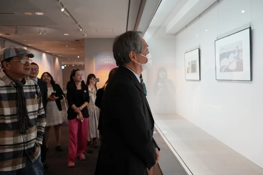 生命之光·第十一届生命艺术现象学国际艺术展暨学术论坛在东京开幕(图13) 生命之光·第十一届生命艺术现象学国际艺术展暨学术论坛在东京开幕(图13)