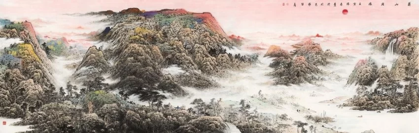庆祝建党104周年——杨留义城市山水画作品展在京举办(图15)