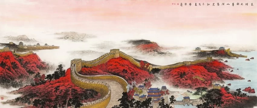 庆祝建党104周年——杨留义城市山水画作品展在京举办(图16)