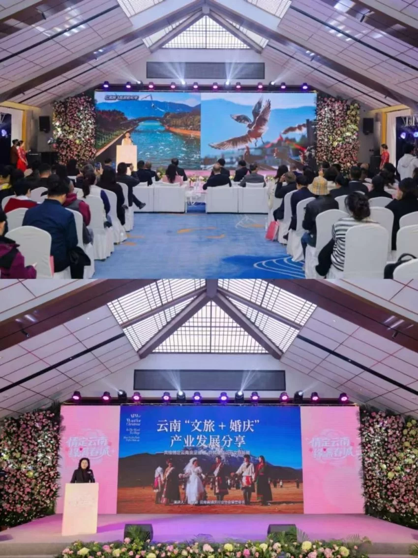 情定云南年度收官礼成昆明，缘满春城擘画婚旅产业前景(图3)