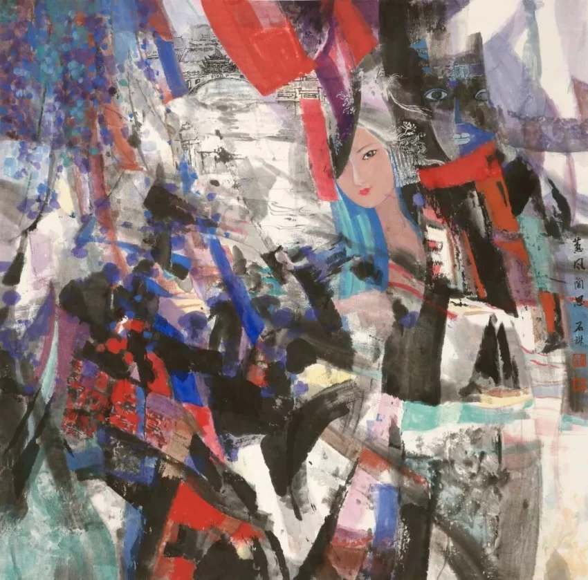 “锦绣心境——石琳艺术作品展”在福州举行(图7)