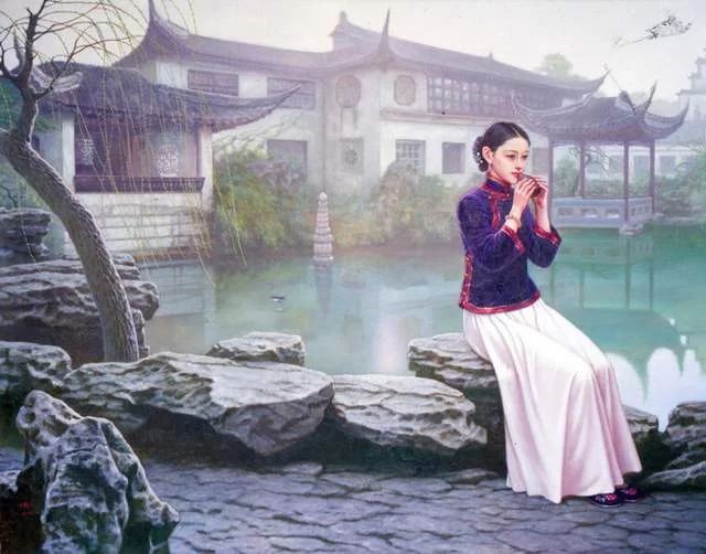 中国当代油画名家冼小前作品回顾展在邕举办(图2) 中国当代油画名家冼小前作品回顾展在邕举办(图2)