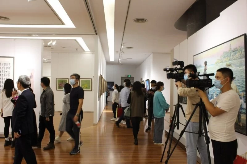  聚焦经典，盛世丹青——当代艺术名家邀请展在北京炎黄艺术馆举办(图7)