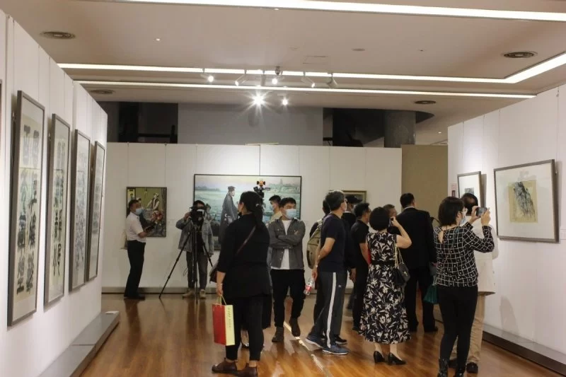  聚焦经典，盛世丹青——当代艺术名家邀请展在北京炎黄艺术馆举办(图6)