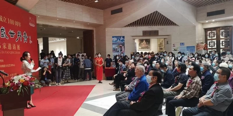 徐建新|“聚焦经典 盛世丹青”——当代艺术名家邀请展在北京炎黄艺术馆隆重开幕(图2) 徐建新|“聚焦经典 盛世丹青”——当代艺术名家邀请展在北京炎黄艺术馆隆重开幕(图2)